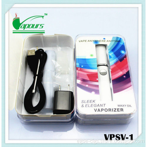 350mah Ce Elips E Cig No Burning Taste For Dry Herb / Wax